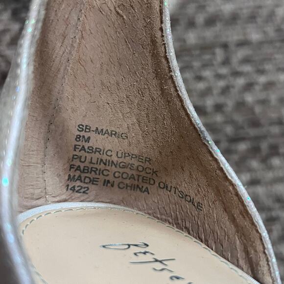 Betsey Johnson Heeled Sandal Sz 8M - Picture 3 of 5